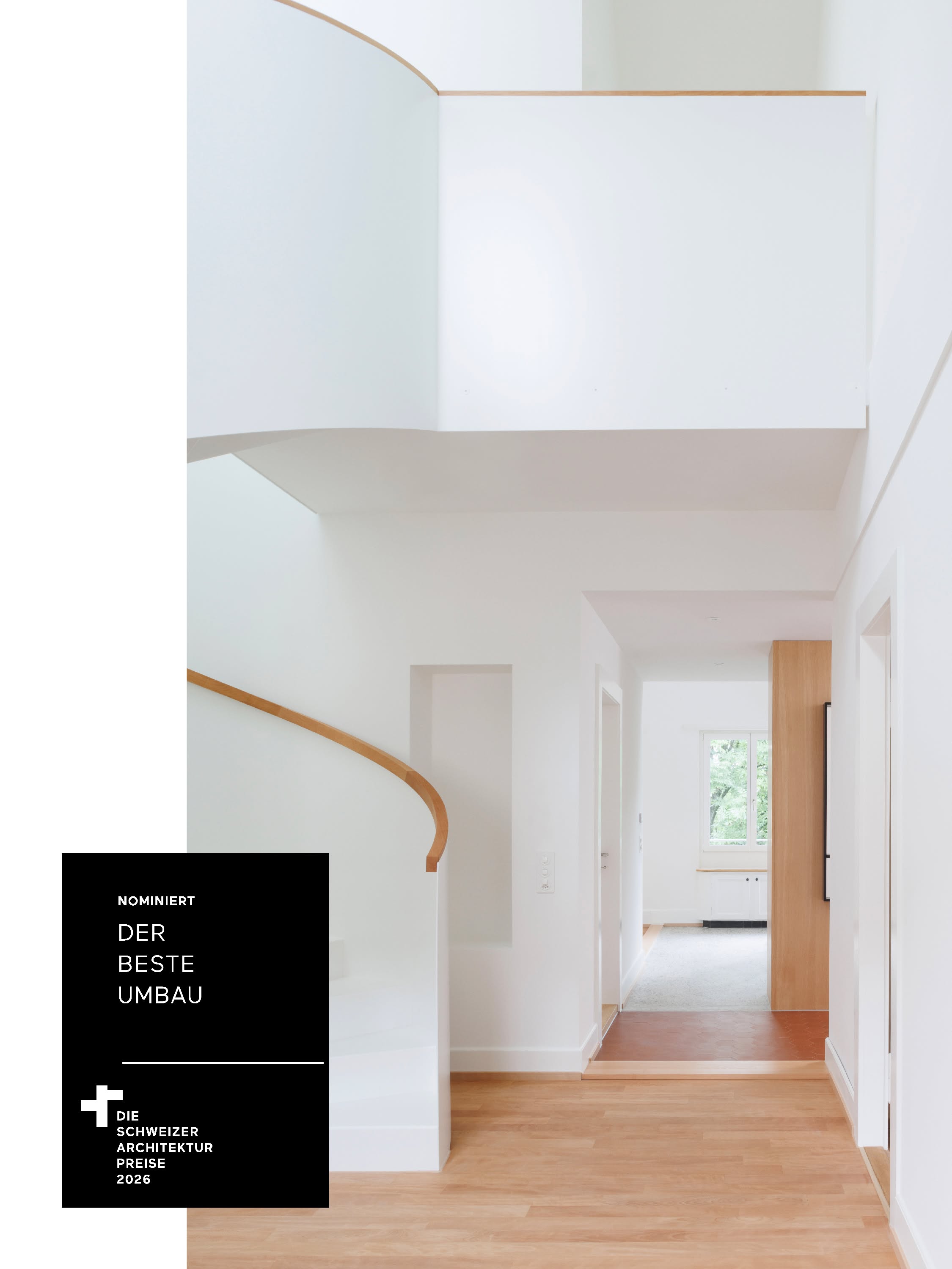 Wir sind mit unserem Projekt Lindenbach für den Schweizer Architekturpreis 2026...